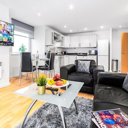 City Centre Apartment - 2 Bedroom - Secure Parking - Top Rated - 201M Birmingham Exteriér fotografie