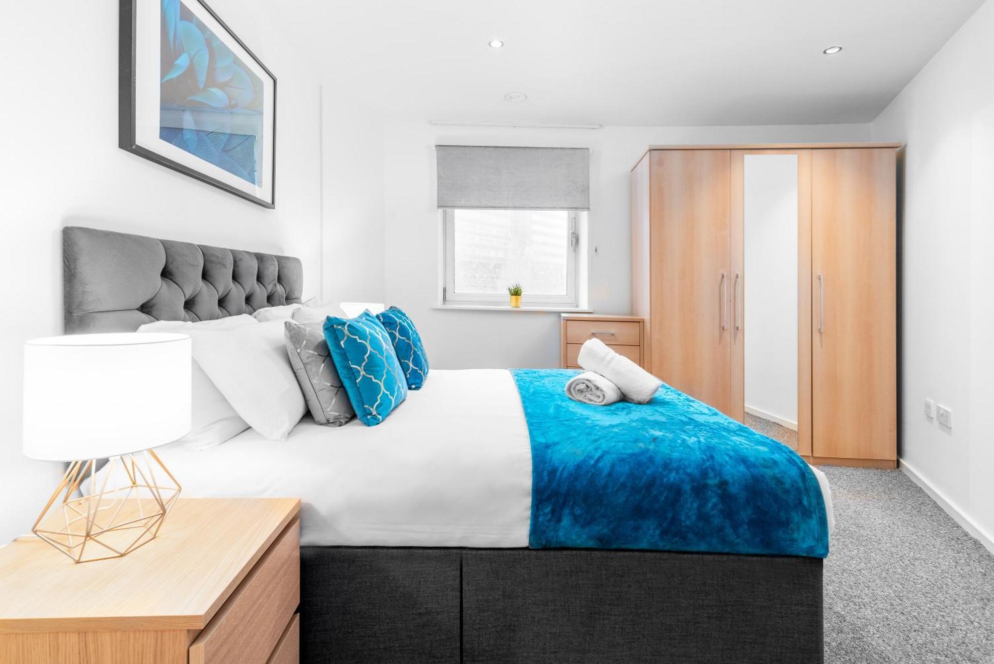 City Centre Apartment - 2 Bedroom - Secure Parking - Top Rated - 201M Birmingham Exteriér fotografie
