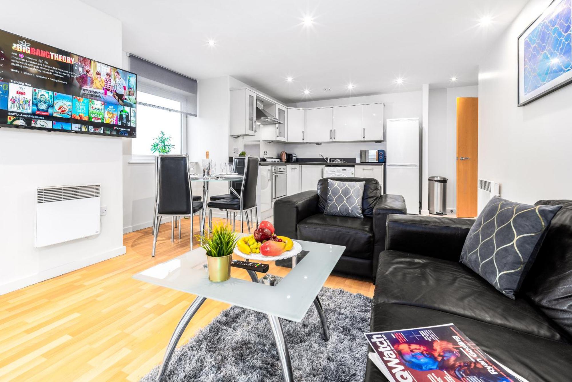 City Centre Apartment - 2 Bedroom - Secure Parking - Top Rated - 201M Birmingham Exteriér fotografie
