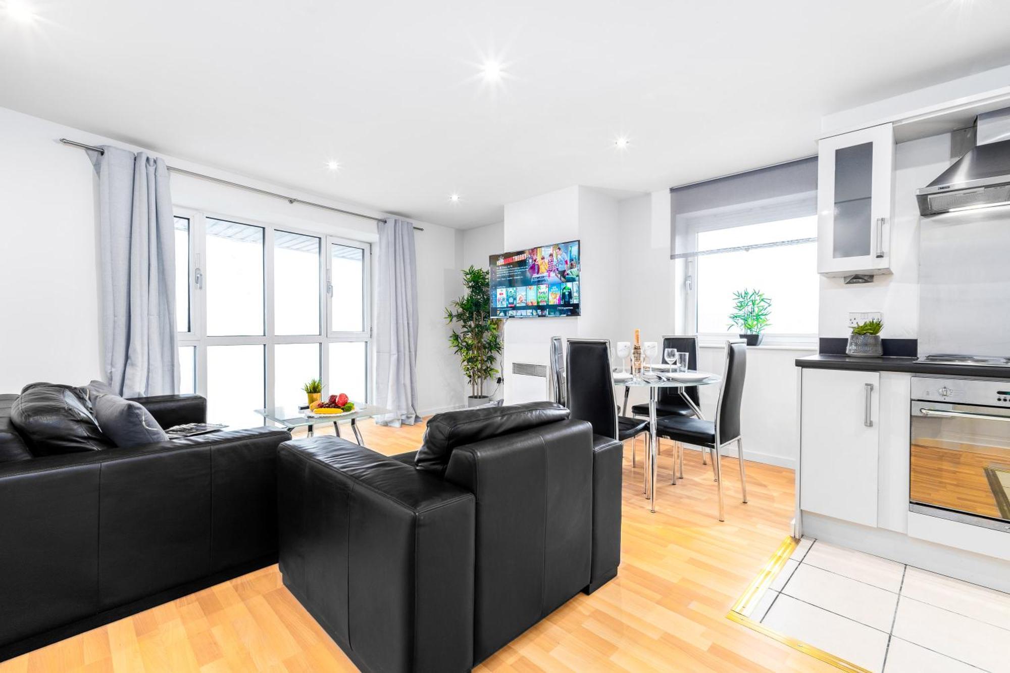 City Centre Apartment - 2 Bedroom - Secure Parking - Top Rated - 201M Birmingham Exteriér fotografie