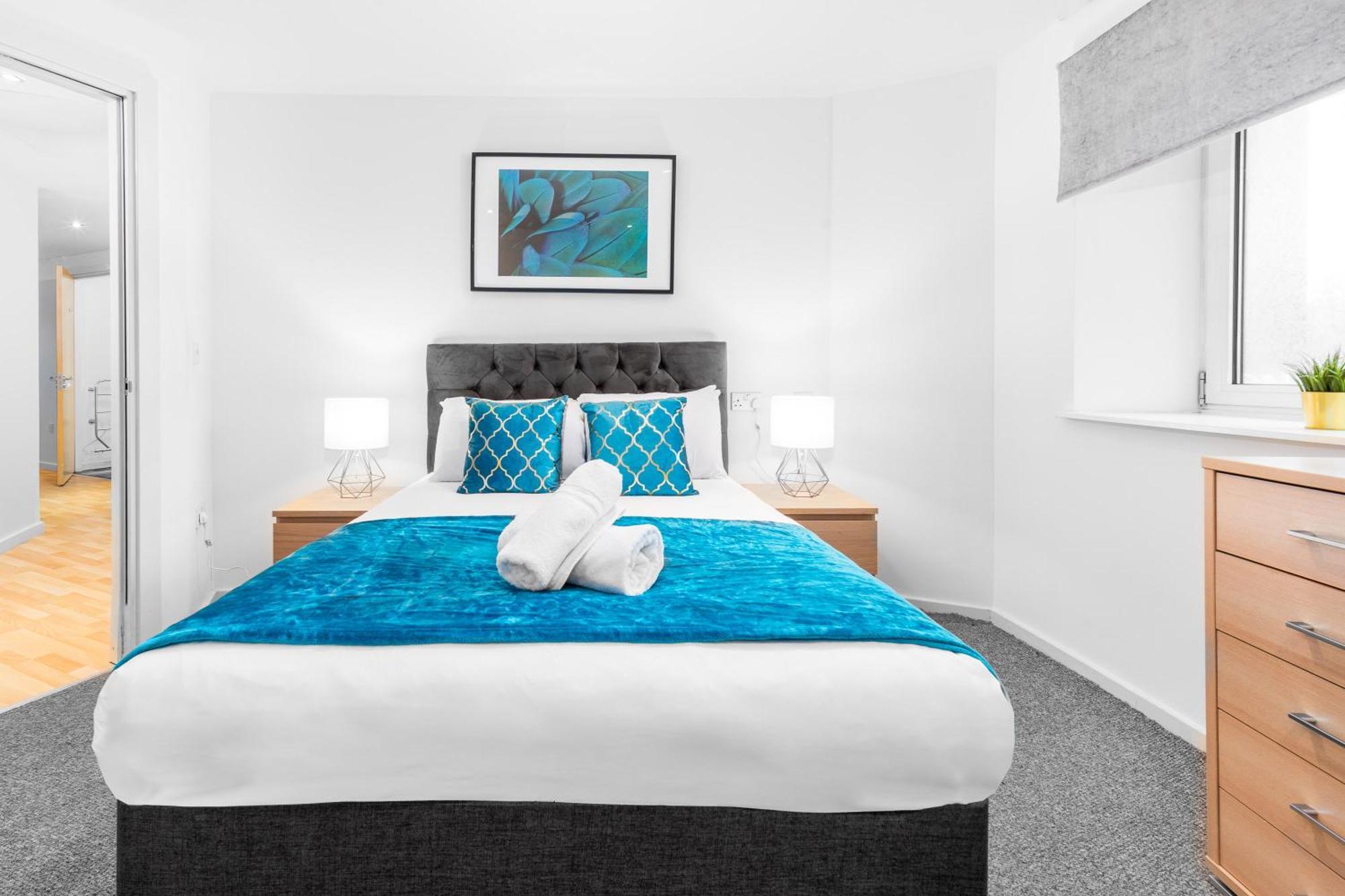 City Centre Apartment - 2 Bedroom - Secure Parking - Top Rated - 201M Birmingham Exteriér fotografie