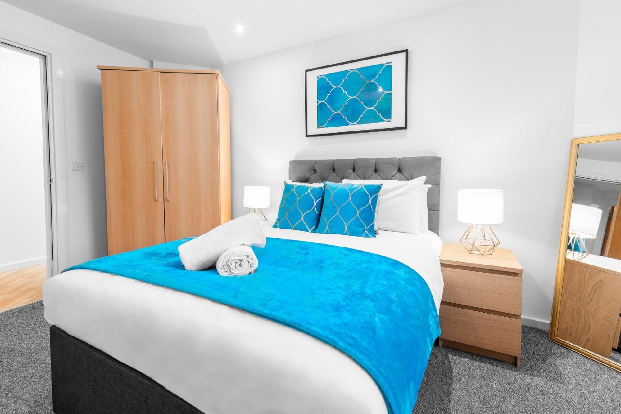 City Centre Apartment - 2 Bedroom - Secure Parking - Top Rated - 201M Birmingham Exteriér fotografie