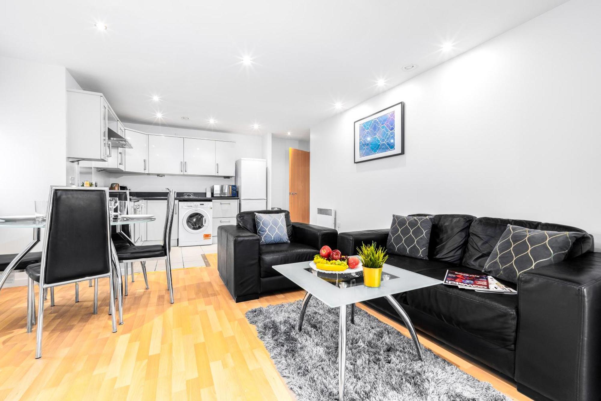 City Centre Apartment - 2 Bedroom - Secure Parking - Top Rated - 201M Birmingham Exteriér fotografie
